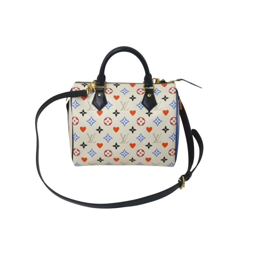 LOUIS VUITTON Monogram Game On Speedy Bandouliere handbag Multicolor Shoulder